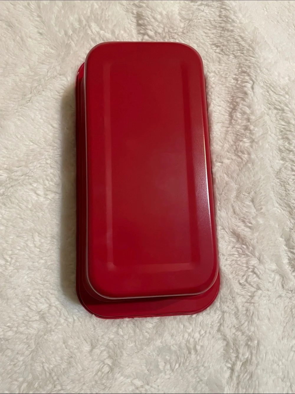 Red 10 x 5 in. Non-Stick Loaf Pan